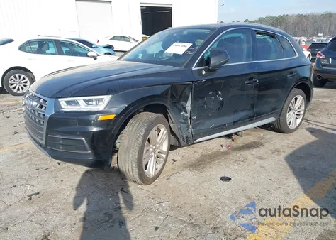2018 Audi Q5 2.0T Premium/2.0T Tech Premium z USA, uszkodzony, nr VIN WA1BNAFY3J2166445